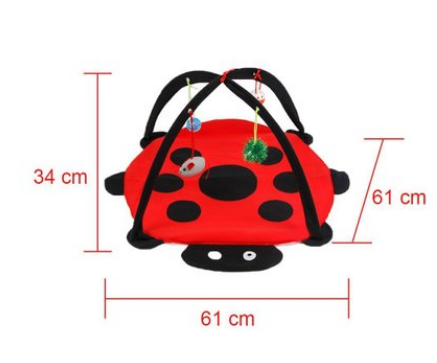 Pet Cat Bed Cat Play Tent Toys Mobile Activity Playing Bed - Go Bagheera