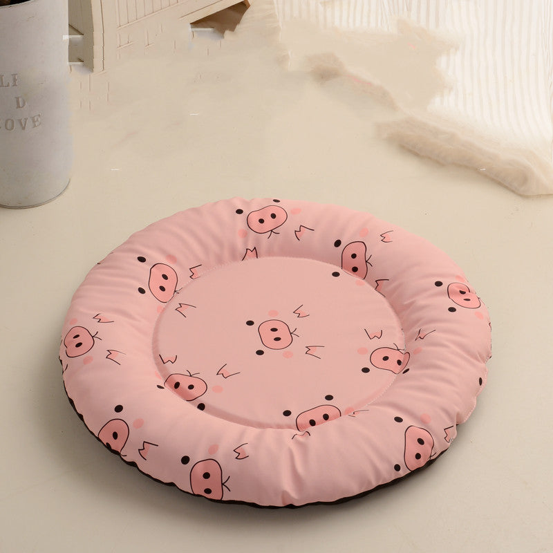 Dog Mats, Sleeping Mats Round Kennels Four Seasons Waterproof Non-Hairy Pet Supplies Summer Cat Litter Mats For Sleeping