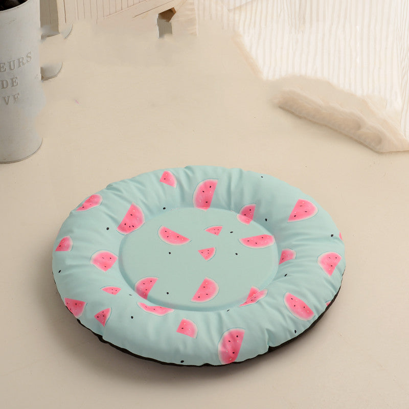 Dog Mats, Sleeping Mats Round Kennels Four Seasons Waterproof Non-Hairy Pet Supplies Summer Cat Litter Mats For Sleeping