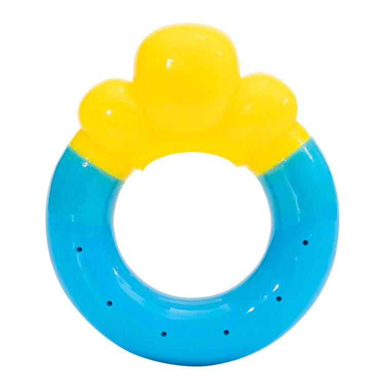 New Summer Heat Dissipation Frozen Dog Toy Molar Dog Paw Donut Cooling Dog Toy Resistant To Bite - Go Bagheera