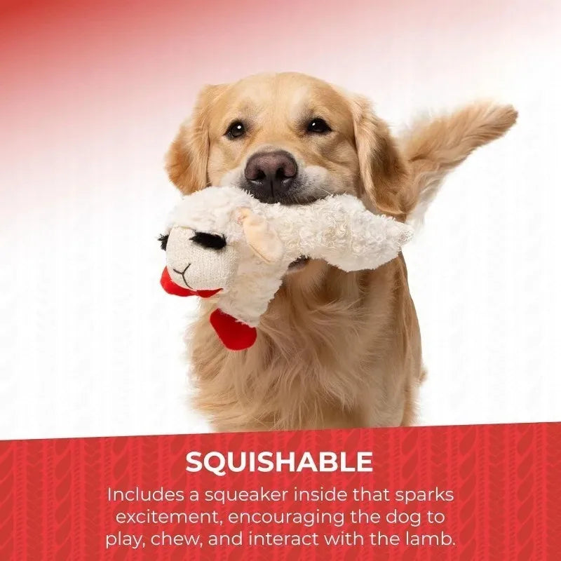 1pc/2pcs Squeaky Dog Toy for Small & Medium Dogs - Extra Soft Plush Dog Toy - Stuffed Animal Dog Toy for Cuddling & Playing