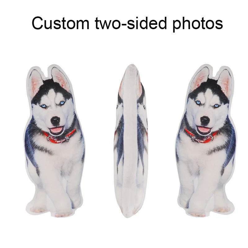 Pet Custom Pillow Photo DIY Cushion Toys Dolls Stuffed Animal Custom Dog Cat Picture Cushion Christmas Personalized