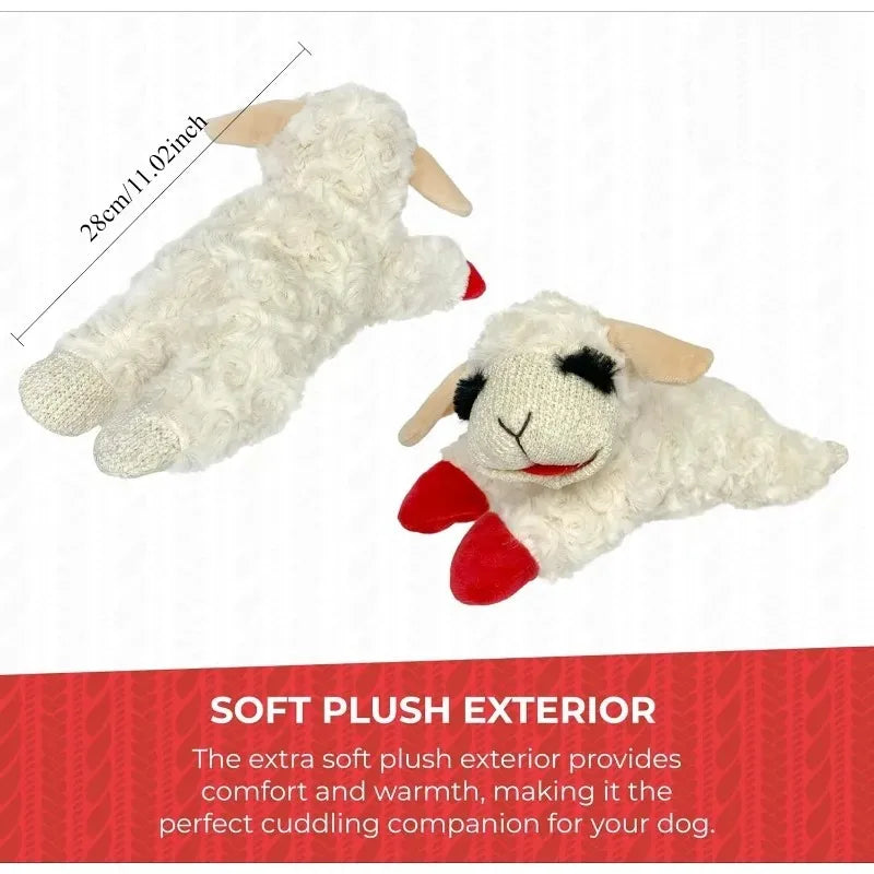 1pc/2pcs Squeaky Dog Toy for Small & Medium Dogs - Extra Soft Plush Dog Toy - Stuffed Animal Dog Toy for Cuddling & Playing