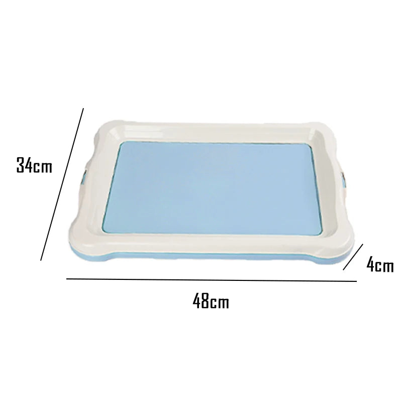 Portable Removable Dog Training Toilet Tray Indoor Puppy Cat Litter Box Pet Protect Floor Pad Pottys Dog Stuff Supplies Puppy