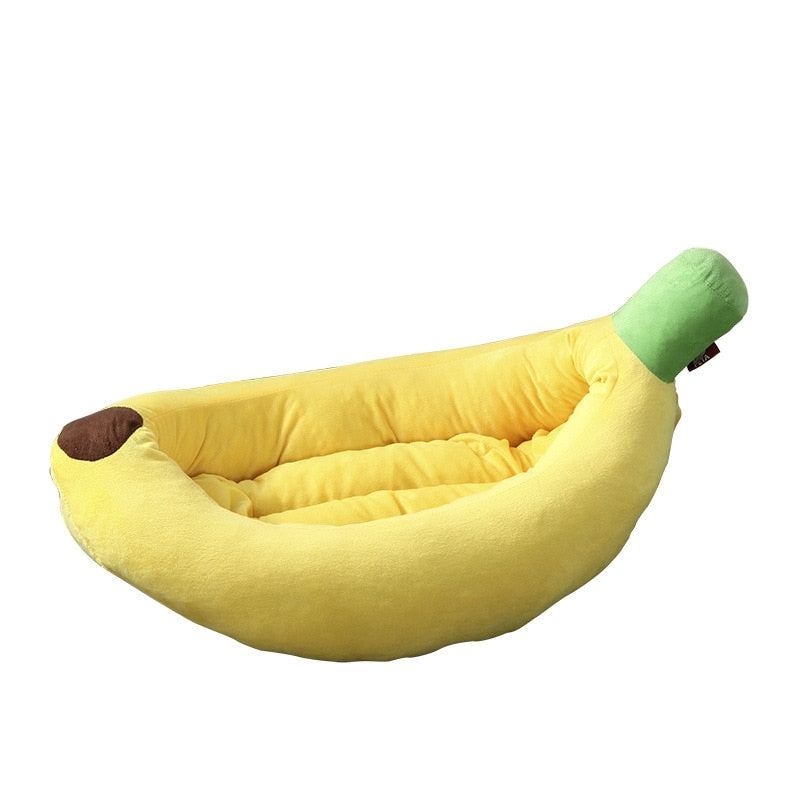 Interesting banana Warm Kennel Cat House Cat Dog lounger Bed Pet Small Dog Pet Bed - Go Bagheera