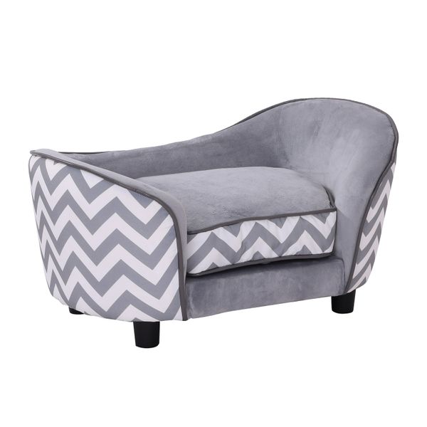 PawHut Pet Soft Warm Sofa Elevated Dog Puppy Sleeping Bed Bed Raised - Go Bagheera