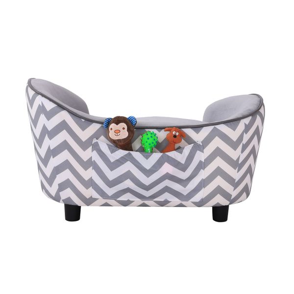 PawHut Pet Soft Warm Sofa Elevated Dog Puppy Sleeping Bed Bed Raised - Go Bagheera