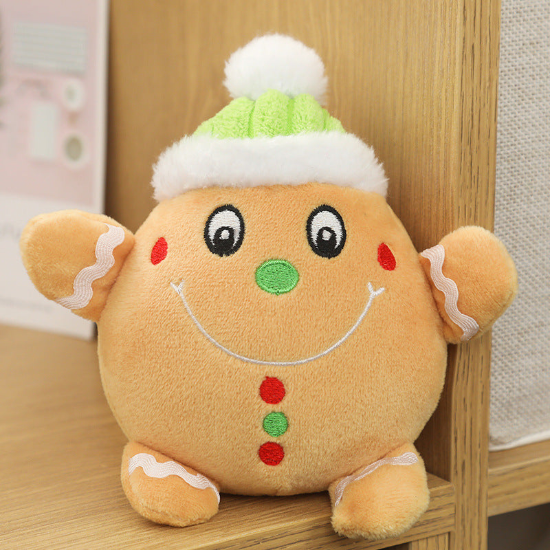 Dog pet plush Christmas toys containing BB