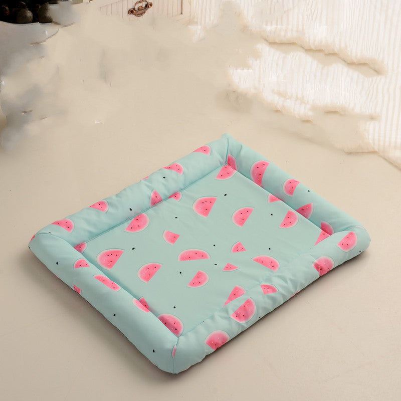 Dog Mats, Sleeping Mats  Round Kennels  Four Seasons  Waterproof  Non-Hairy Pet Supplies  Summer Cat Litter Mats For Sleeping