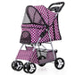 Portable Folding Pet Cart, Cat, Dog, Dog, Four Wheel Cart, Pet Out Cart, Teddy Cart, Cat Cart