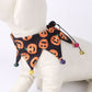 Halloween Hat Scarf Set Skull Pattern Cat Cape Hat Set Decorations