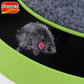 Pet Cat Kitten Catch The Mouse Moving Plush Toy Scratching Claw Care Mat Play - Go Bagheera