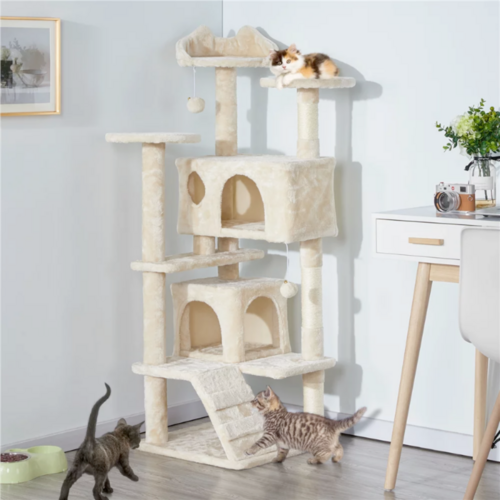 Cat Climbing Sisal Rope Tower - Go Bagheera