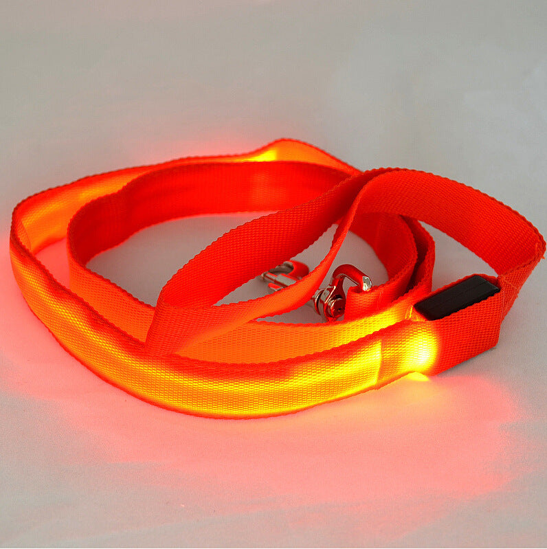 Glowing Pet Leash Glowing Dog LED