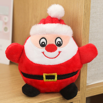 Dog pet plush Christmas toys containing BB