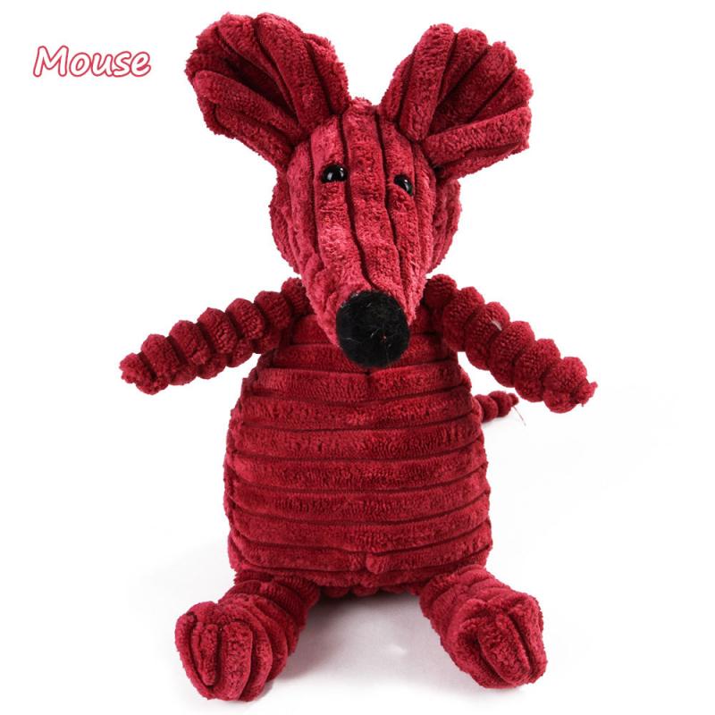 Dog Chew Squeak Toys Rope Interactive Toy Cute Monkey Bear Lion Animal Plush Toy Puppy Chew Molar Toy Wholesale