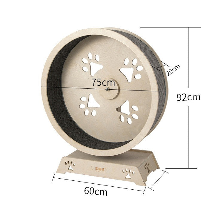 Cat Treadmill Running Wheel Silent Climbing Frame