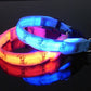 Small Dog Pet Traction Dog Collar Led Luminous Collar Than Bear Teddy Dog Cute Luminous Pet Collar