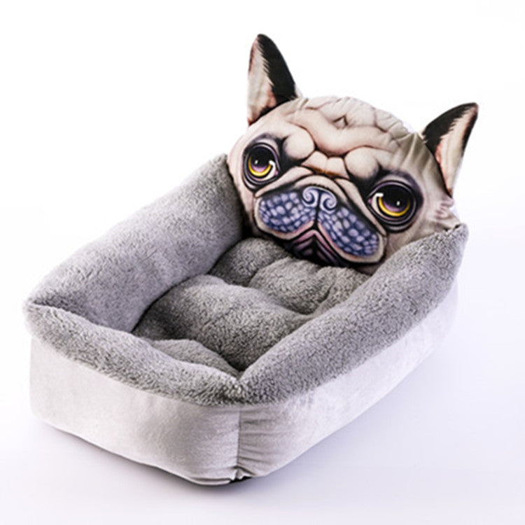 3D Cartoon Shape Dog House Warm Cat House Pet House Dog Mattress Pet Supplies