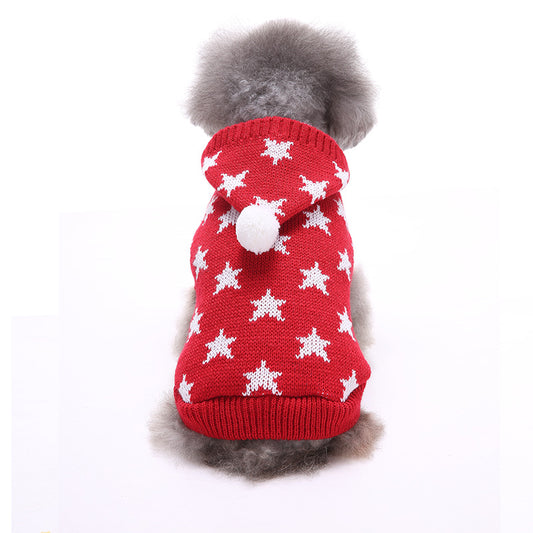 Dog Clothes Christmas Sweater Halloween Pet Clothes Sweater Dog Sweater