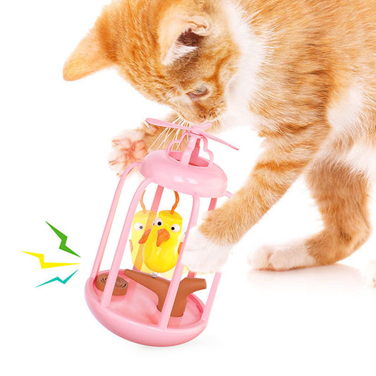 Sound Bird Cage Pet Supplies New Funny Cat Tumbler Cat Toy