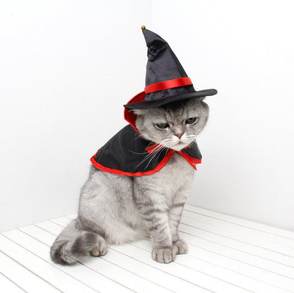 Halloween Pet Cloak Cat Dog Christmas Dressing Transfiguration Pet Superman Cloak