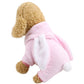 Fall And Winter Four-legged Flannel Warm Dog Cat Pet Supplies Teddy Bichon Method Fighting Lion Transformation Clothes