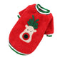 Pet Christmas Clothes Coral Down Dog Sweater Dog Goes Out Christmas Clothes Cats