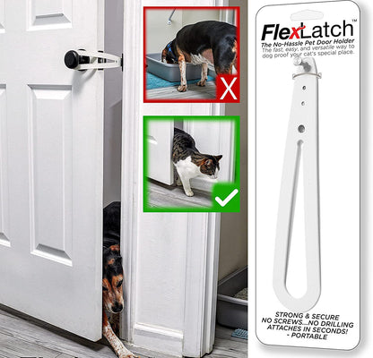 Pet Cat Door Holder Latch Cat Elastic Door Lock Preventing Dogs From Entering - Go Bagheera