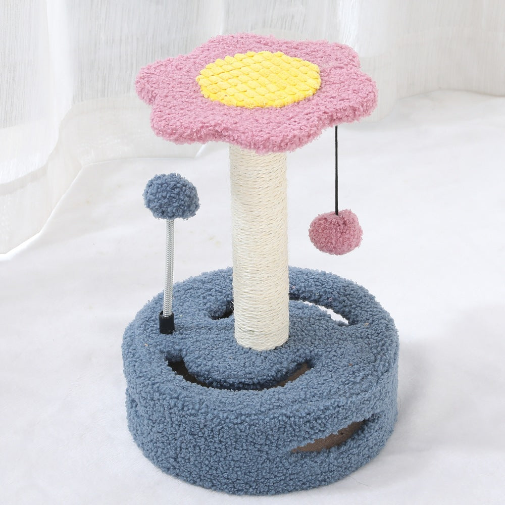 Funny Cat Toy Cat Scratching Board Cat Tree Multifunctional Cat Scratching Column Kitten Toy Pet Supplies - Go Bagheera