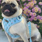 Pupshake Blue Adjustable Harness