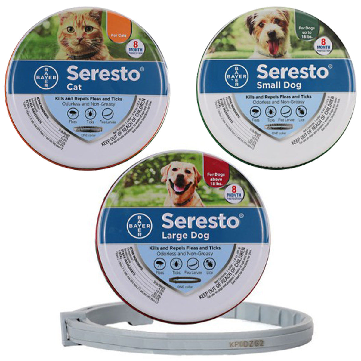 Seresto Soleido Deworming Pet Collar Cat Dog Deworming Flea Collar - Go Bagheera