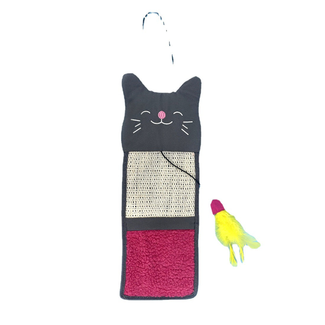 Plush Stitching Sisal Cat Scratch Pad Toy Sofa Protection Pad Table Leg Cat Scratch Board Pet Supplies - Go Bagheera