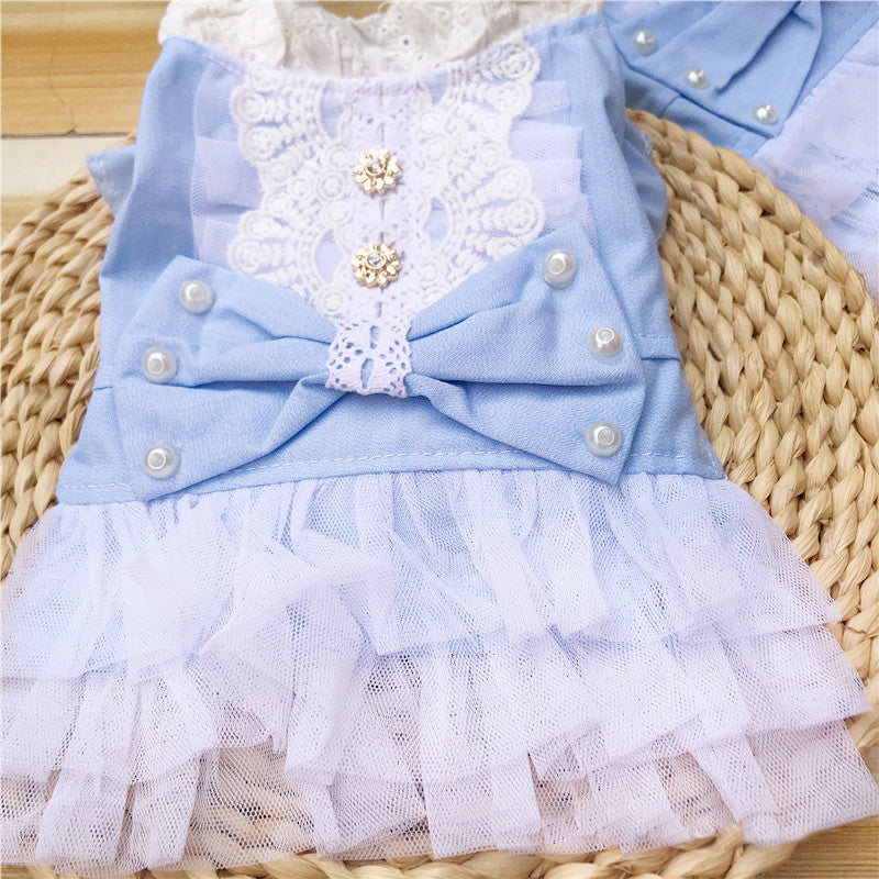 Pet Skirt Dog Cat Skirt Pet Princess Skirt Puppy Kitten Skirt Pet Spring And Summer Clothing