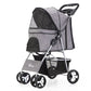 Portable Folding Pet Cart, Cat, Dog, Dog, Four Wheel Cart, Pet Out Cart, Teddy Cart, Cat Cart