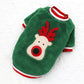 Pet Christmas Clothes Coral Down Dog Sweater Dog Goes Out Christmas Clothes Cats