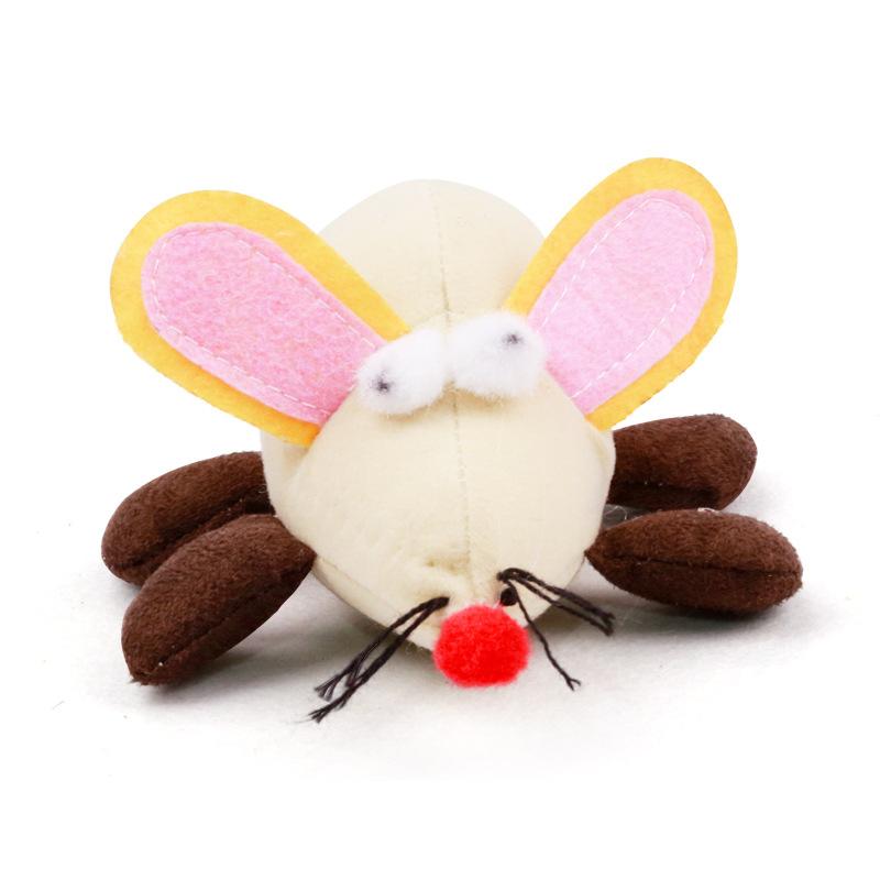 Pet Cat Toy Plush False Big Ears Mouse Vibrating Rat Trick Playing Toy Chewing Catch Casual Interactive Funny Cat Product