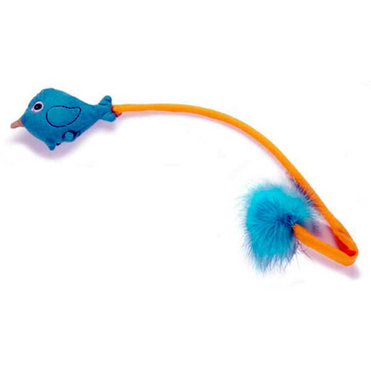 Charming Pet SnapCat Collection Cat Toys Teal Bird