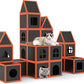 Cardboard Cat House Scratcher Breathable Pet Foldable Cat Toys And House For Cats