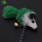 3Pcs Funny Cat Toys Elastic Feather False Mouse Bottom Sucker Toys for Cat Kitten Playing Pet Seat Scratch Toy Pet Cat Product