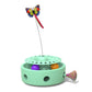 Smart Three-In-One Cat Butterfly Toy Pet Funny Cat Feather Punching Machine Self-Hi Funny Cat Stick Toy - Go Bagheera