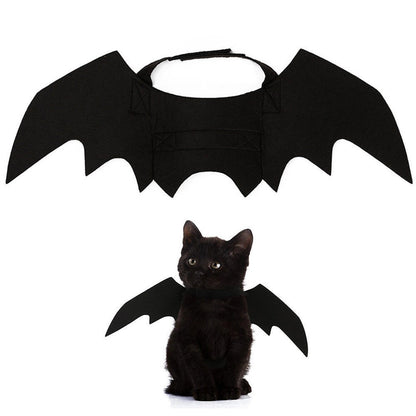 Cute Halloween Cat Costume Small Pet Cat Bat Wings Halloween Cat Wings Hallowen Cat Accessories  Halloween Decorations