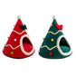 Christmas Tree Shape Pet House Soft Warm Nest Bed