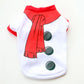 Christmas Dog Clothes Cotton Pet Clothing