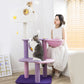 Fantasy Cat Scratcher Tree Cat House Starry Sky Multi-layer Toys With Hammock Pet Cat House Furniture Scratching Post For Pet