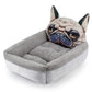 Benepaw 3D Shar Pei Sofa Bed Dog Hot Sale Washable Plush Sleeping Dog House Cozy Soft Pet Puppy  Bed Cushion Supplies