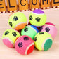 New Pet Toy Ball Dog Toy Tennis Balls Run Fetch Throw Play Toy Chew Toy Cat Pet Dog Supplies Wholesale For Dogs Diameter 6.5cm