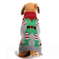 Xmas Striped Dog Sweater Pet Reindeer Knit Clothes Dogs Snowman Christmas Hoodies Costume