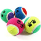 New Pet Toy Ball Dog Toy Tennis Balls Run Fetch Throw Play Toy Chew Toy Cat Pet Dog Supplies Wholesale For Dogs Diameter 6.5cm