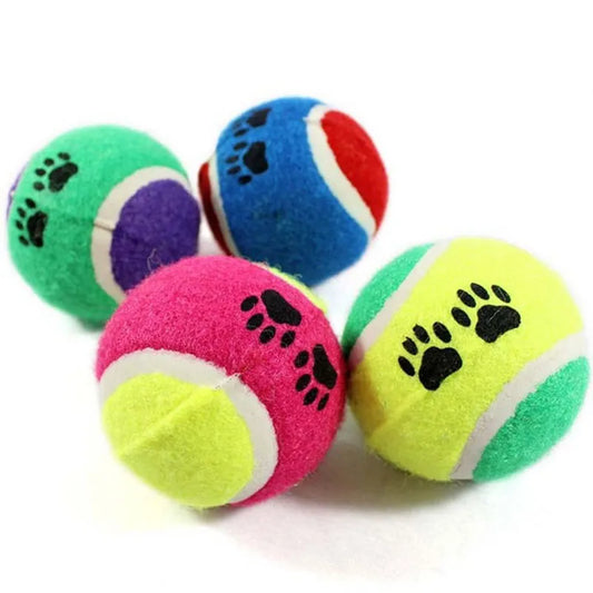 New Pet Toy Ball Dog Toy Tennis Balls Run Fetch Throw Play Toy Chew Toy Cat Pet Dog Supplies Wholesale For Dogs Diameter 6.5cm